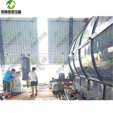 Waste Tyre to Oil Recycling Process Technology